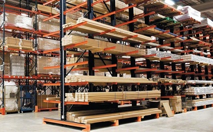 Cantilever Rack for Summerlin warehouses