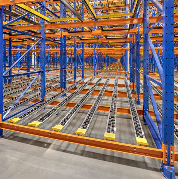 Pallet Flow Rack for Summerlin warehouses