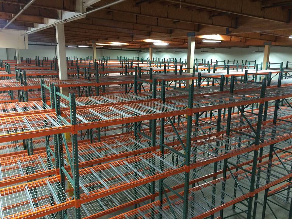 Pallet Rack storage system example