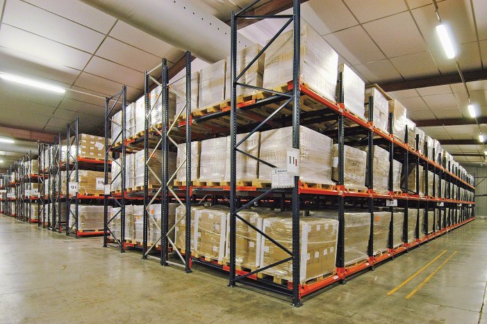 Push Back Pallet Rack for Summerlin warehouses